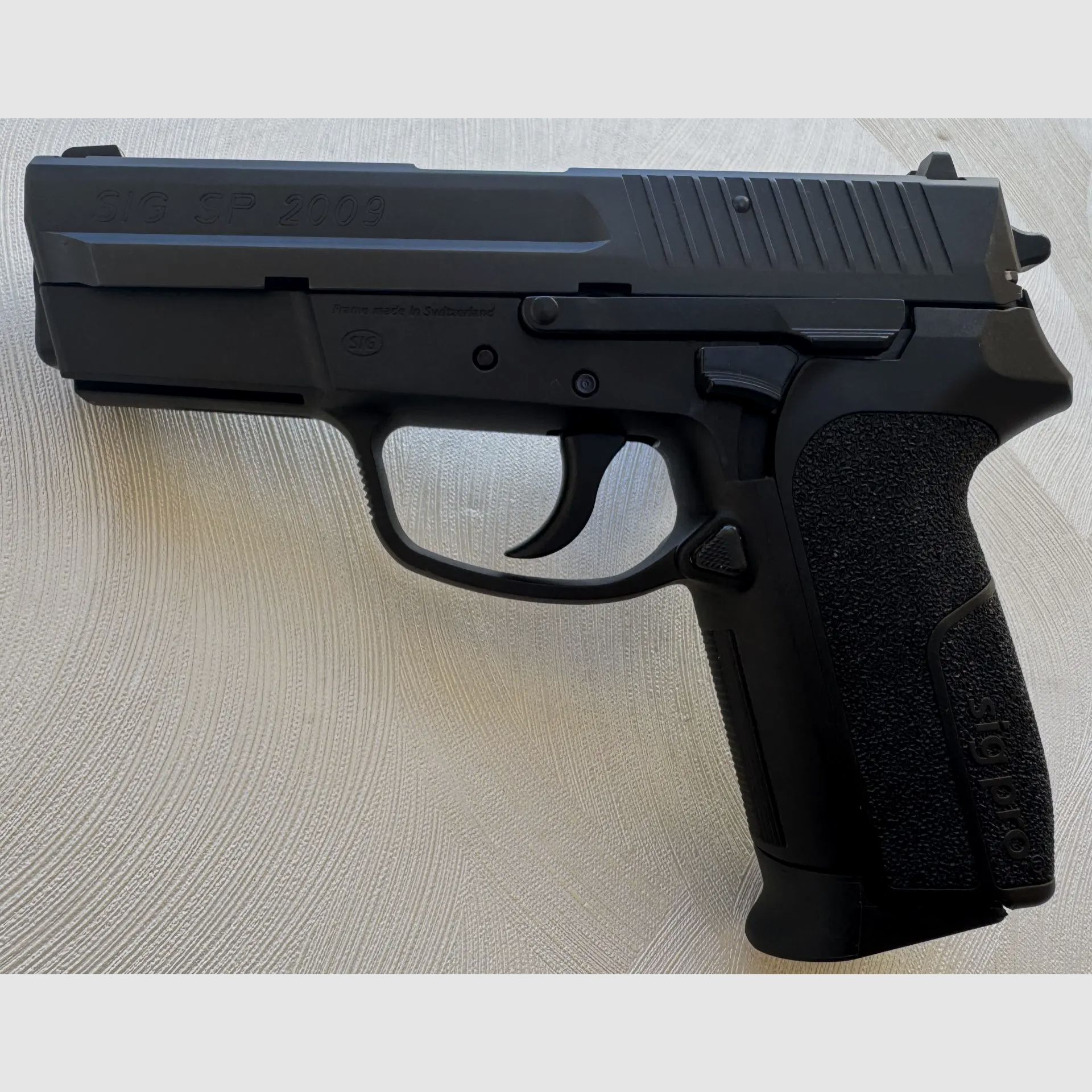 SIG SP 2009, Kaliber 9 mm Luger