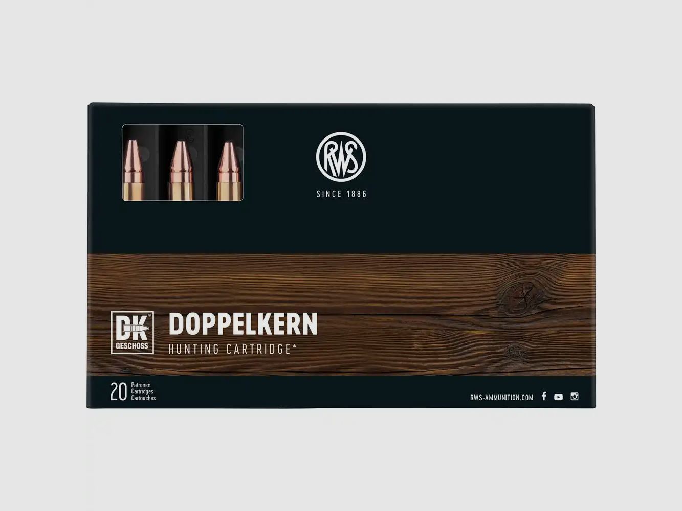 RWS .30-06 Sprgf. Doppelkern 10,7g 165gr