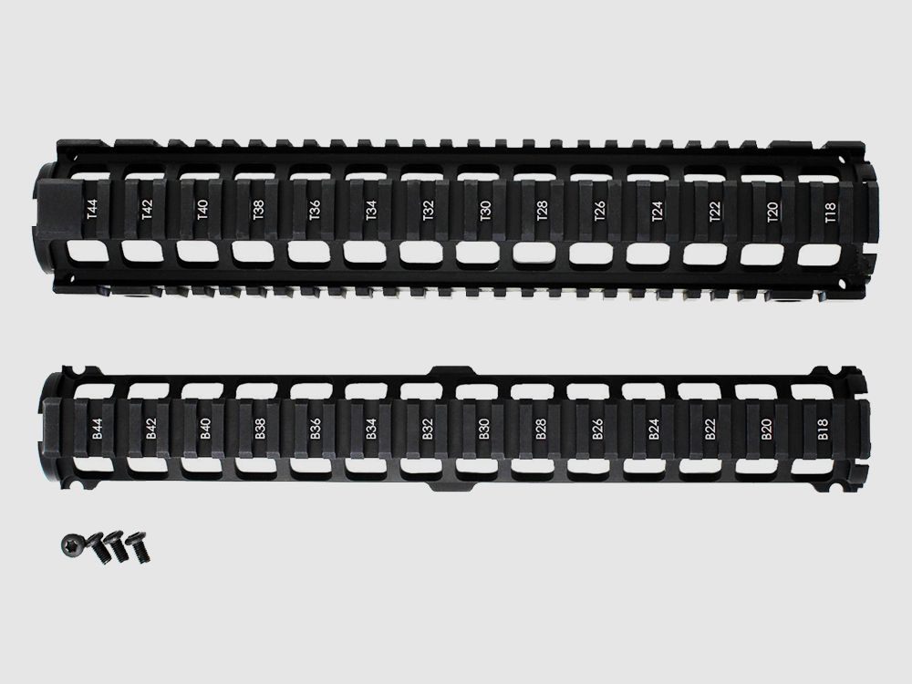 ANDERSON Gen2 Two Piece Drop-In Picatinny Quad Rail Handguard – RIFLE LENGTH, Bild 2 von 2
