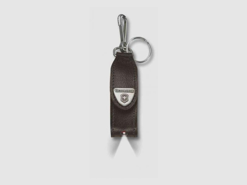 Victorinox leather keychain case