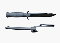 Glock Feldmesser FM 81 grigio – Coltello multifunzionale militare