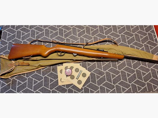 Haenel Suhl 310 carabine à air avec magasin de 12 + étui !
