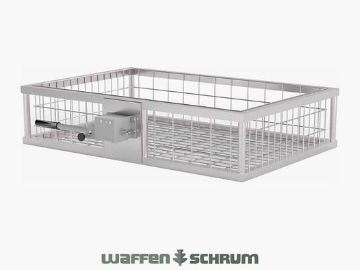 Portaequipajes trasero Eurohunt galvanizado con acoplamiento rápido 890 x 585 x 200 mm