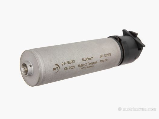 B&T Rotex-X Compact 5.56mm/.223 Suppressor – for NATO Fire Suppressor