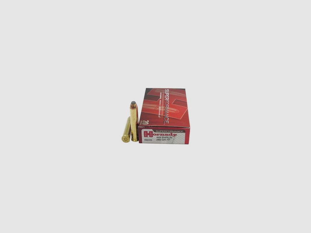 HORNADY SUPERFORMANCE MUNITION Kal. 444 MARLIN 265 GR FP, Bild 4 von 4
