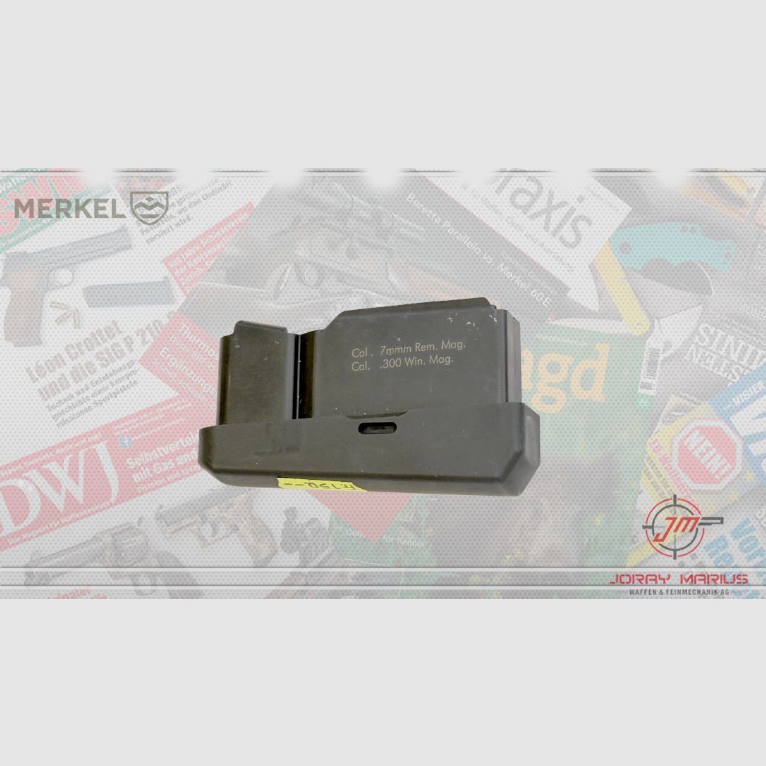Merkel Helix Magazin 7mm Rem Mag / .300 Win Mag, 5-Schuss