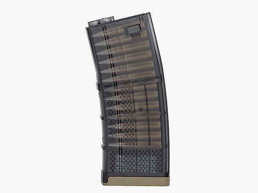 190rds Lancer L5 AWM '300 Blackout' Magazin für M4/AR15, TAN