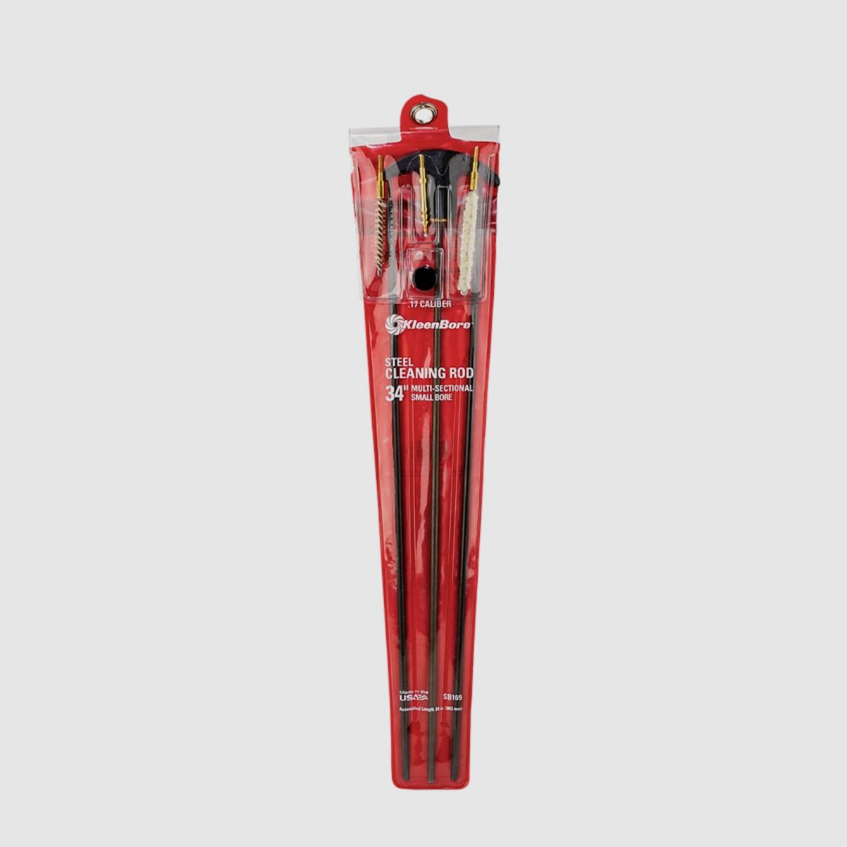 Kit de tiges de nettoyage 34"/86,4 cm carabines de petit calibre