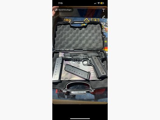 Schmeisser Hugo 1911 45.acp 5 inches