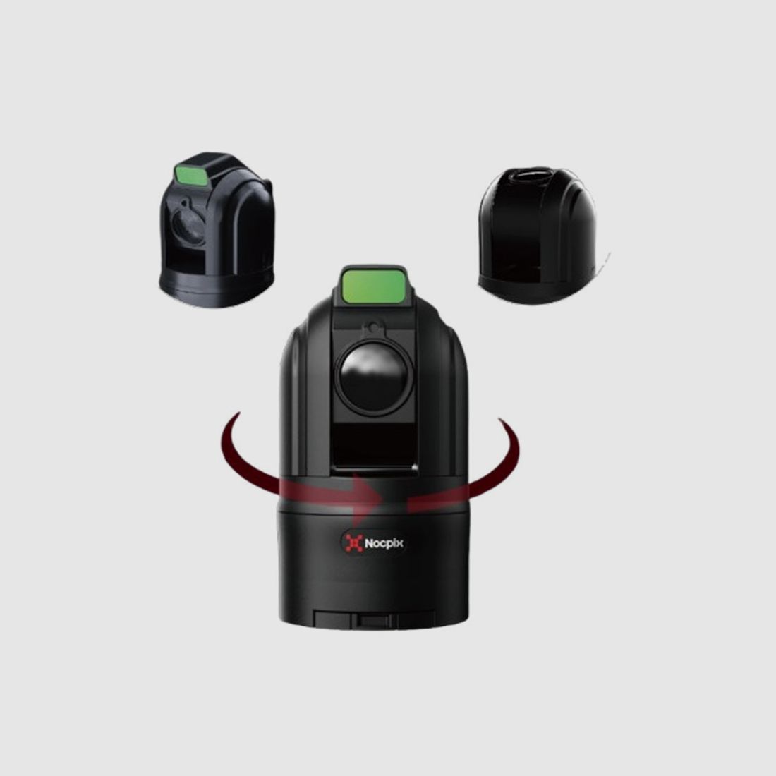 Nocpix M6T25S 360° Car Roof Camera Thermal Imaging Camera