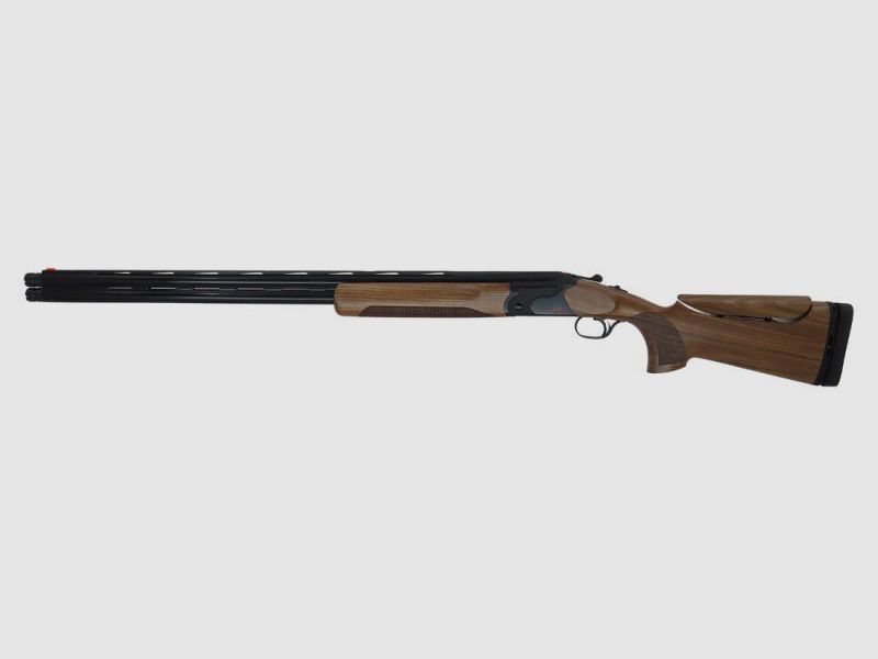 Huglu HT-14 Plus fusil superposé, cal. 12/76, canon de 76cm, éjecteur, plaque de crosse réglable, noir
