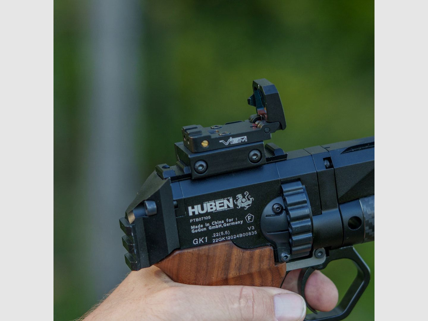 Adapter kolby | CNC ALU | czarny anodowany | Huben GK1