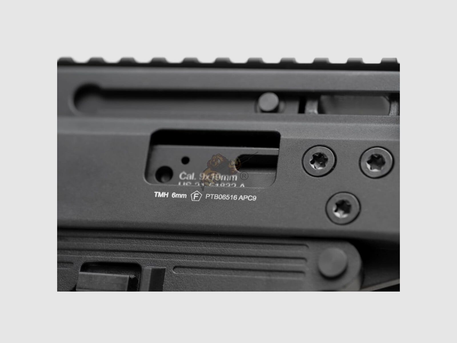 B&T APC9K PRO GBB Airsoft Karabin Czarny Wolny od 18 – S-GBB – F | Archwick, zdjęcie 10 z 13