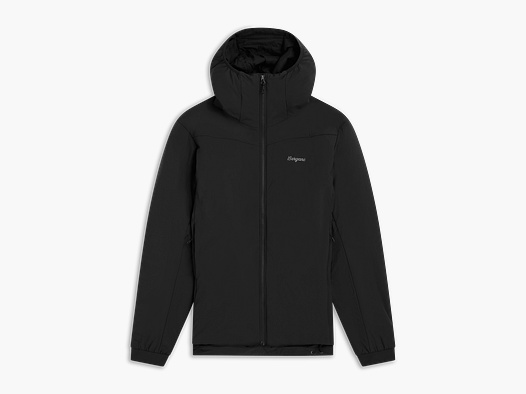 Bergans Holo Insulated Hood Jacket Men Dark Shadow Grey L