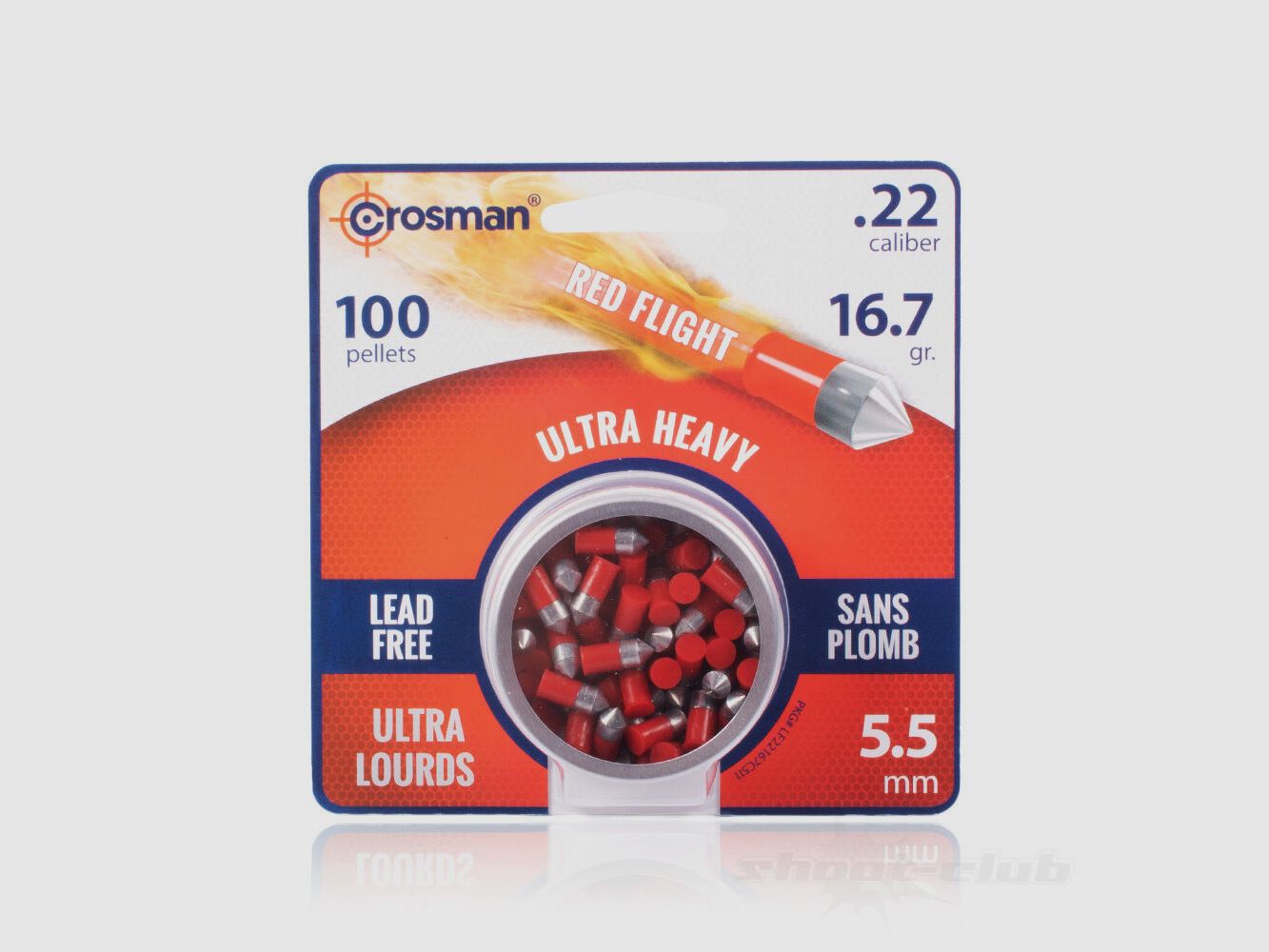 Crosman Powershot Penetrators Diabolos 5,5mm / 1,08 g / 100 Stk