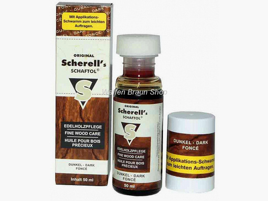 Original Scherell´s SCHAFTOL 50ml dunkel