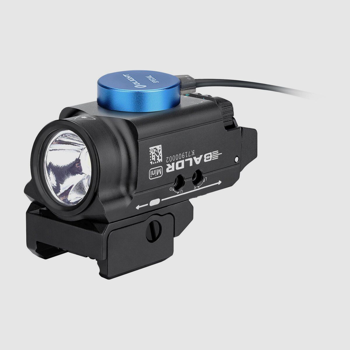 Olight® BALDR RL Mini 600 lumen laser rosso nero, immagine 11 di 20