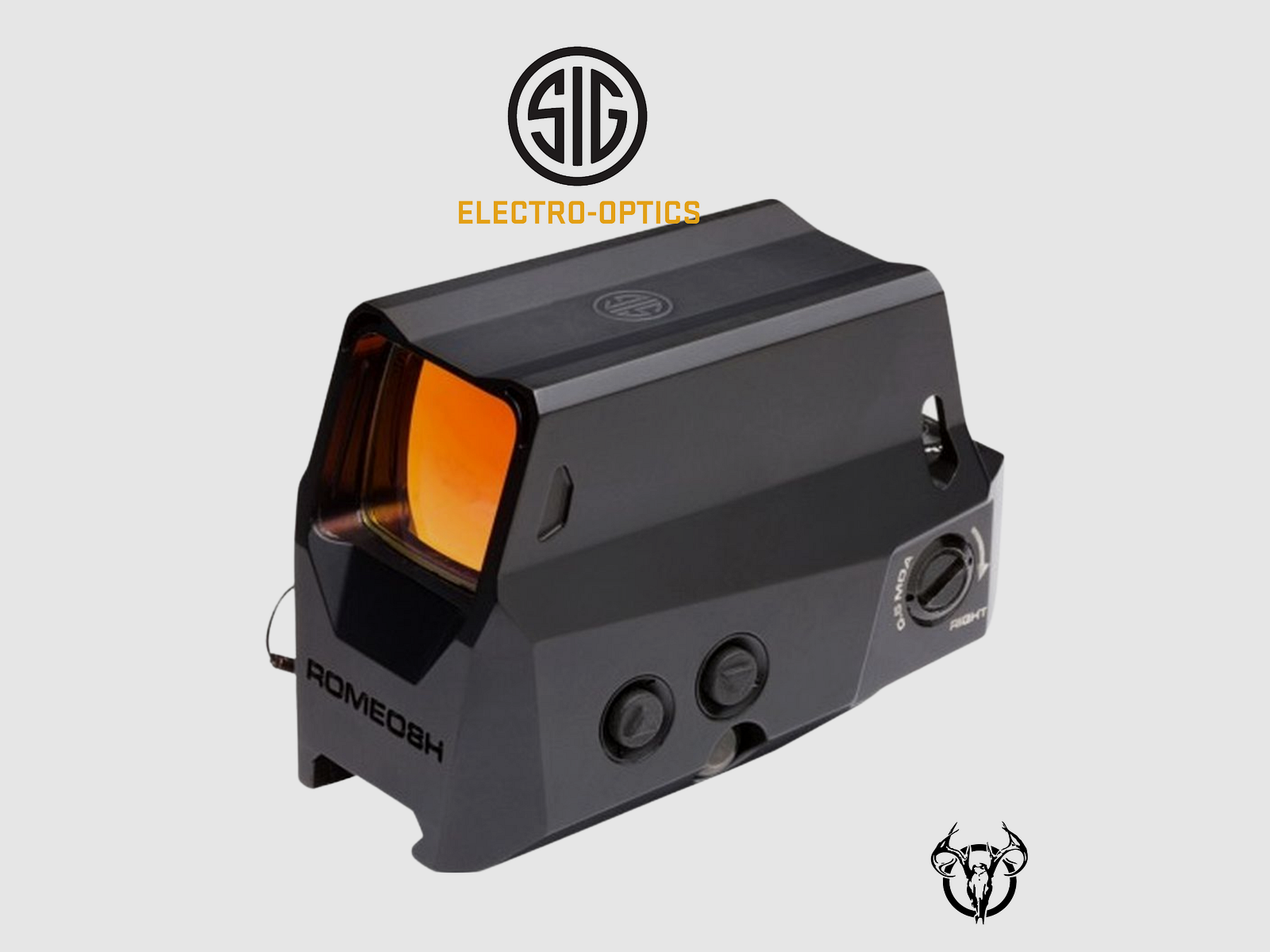 Red Dot Sight SIG OPTICS ROMEO 8T, Ballistic Circle Dot, 0.5 MOA Adj, CR123A, Hex Bolt Mount, Shroud, FDE, image 1 of 3