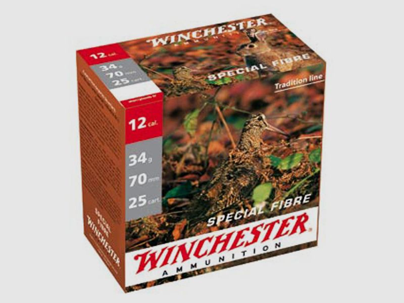 Winchester Special Fibre .12/70 34g #7 (2,5mm) 25 Patronen