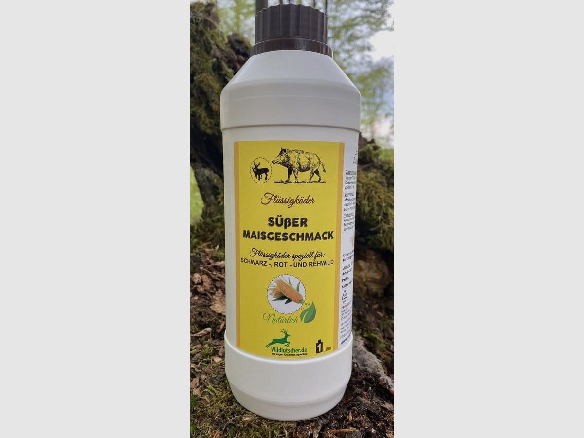 Wildlutscher Flüssigköder süßer Maissirup 1 Liter