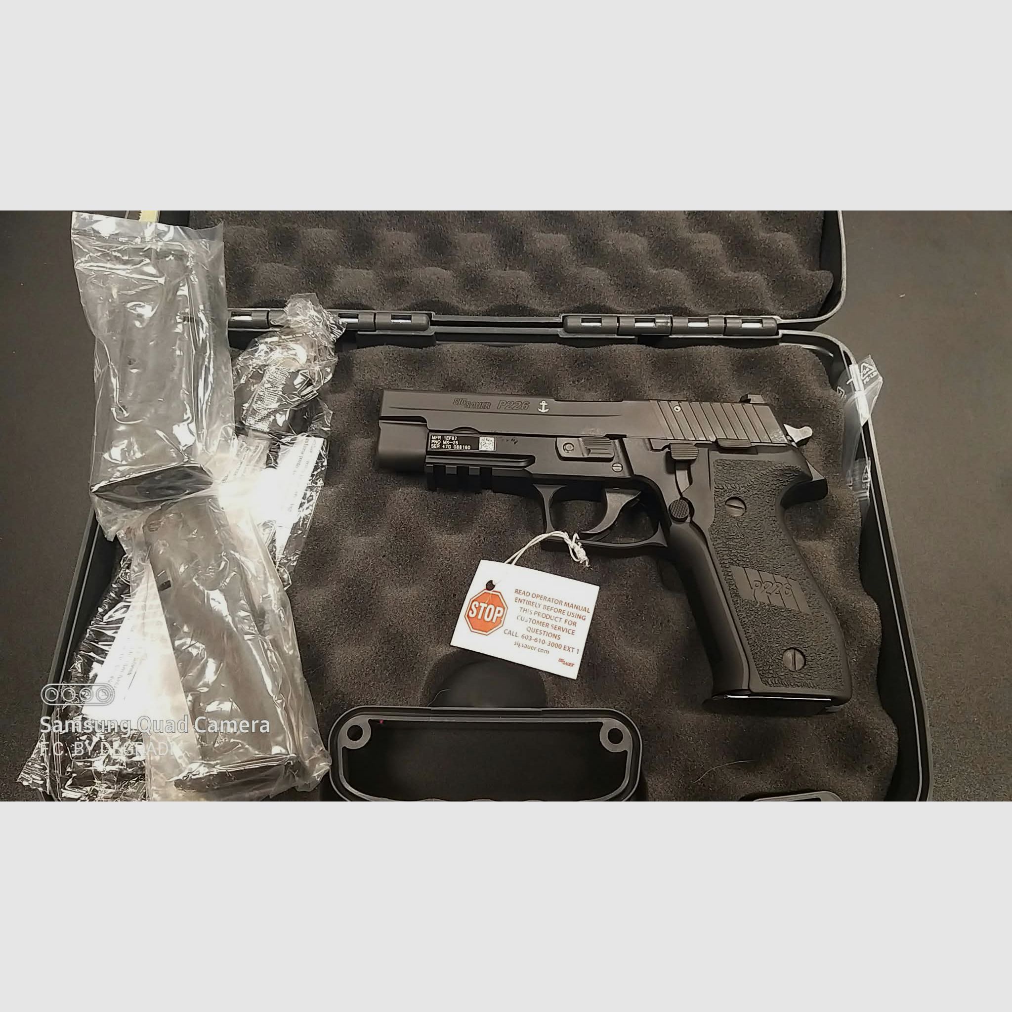 SIG SAUER P226 MK25 NAVY CALIBRE 9X19, imagen 1 de 5