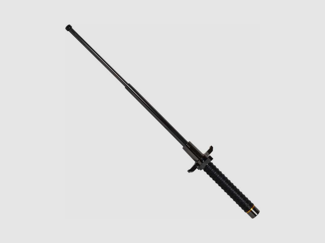 BlackField Teleskopschlagstock Parrierstange schwarz Hartgummi 26"
