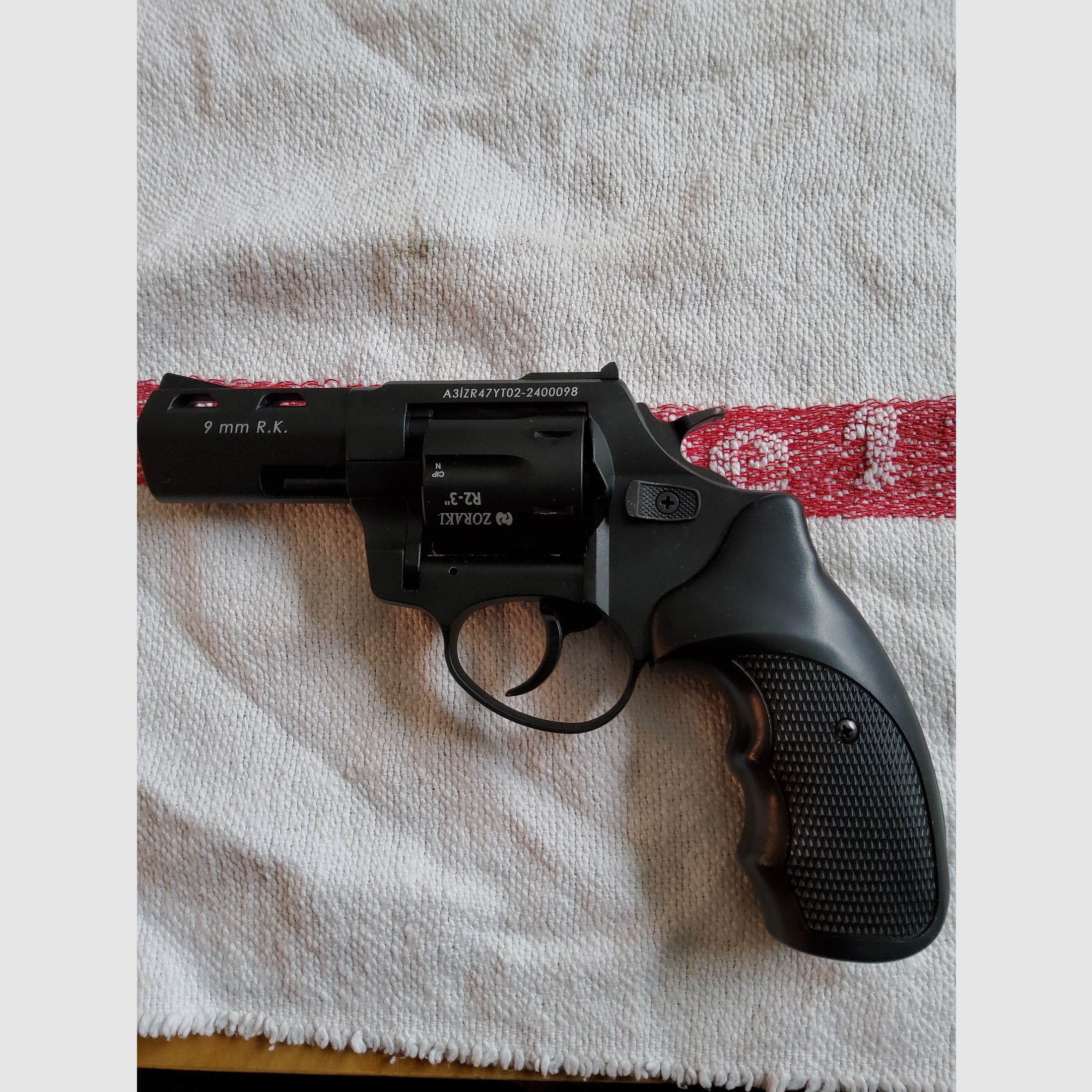 Zoraki R2 3'' blank firing revolver 9 mm R.K. absolutely as new