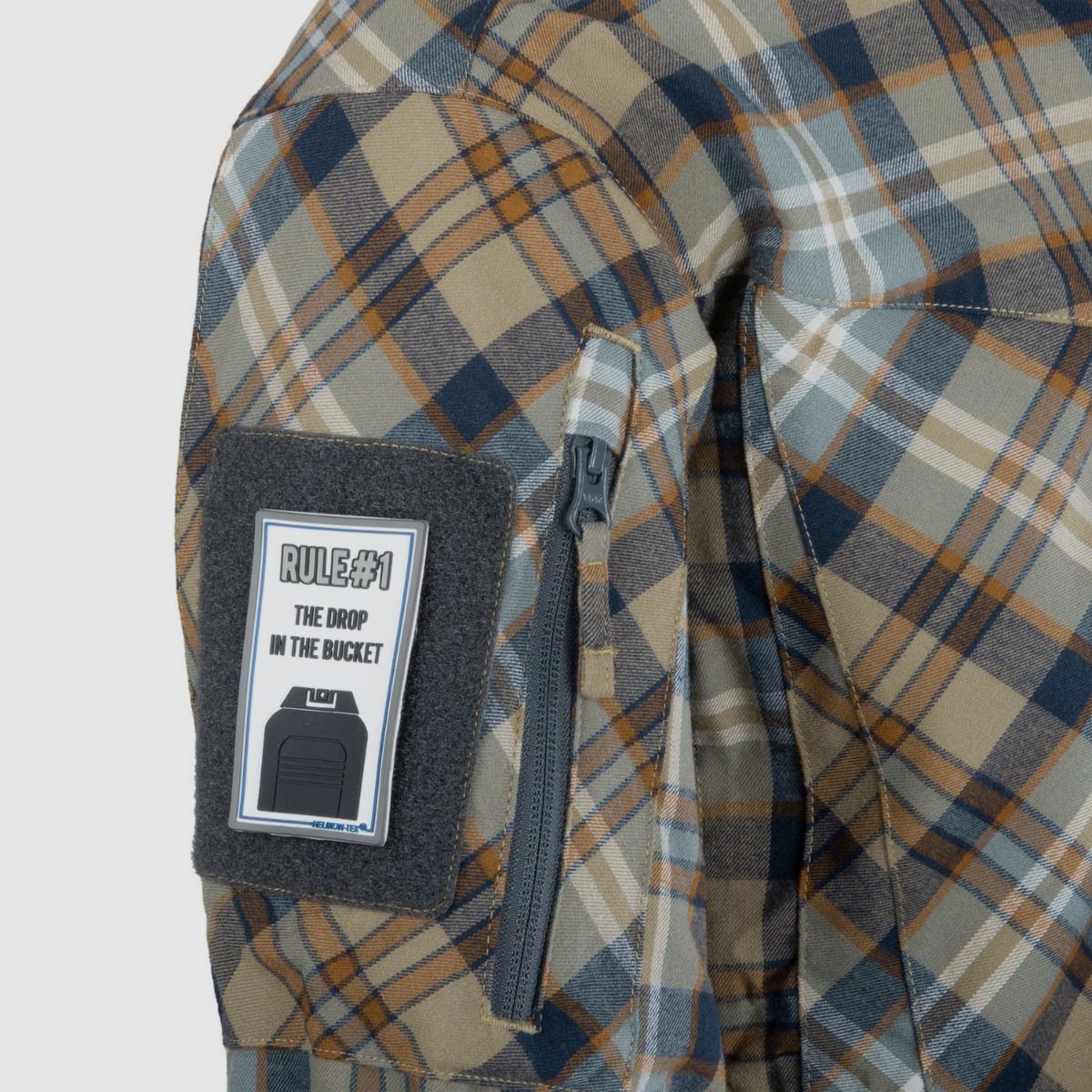Camisa de franela MBDU – Ginger Plaid L, imagen 5 de 8
