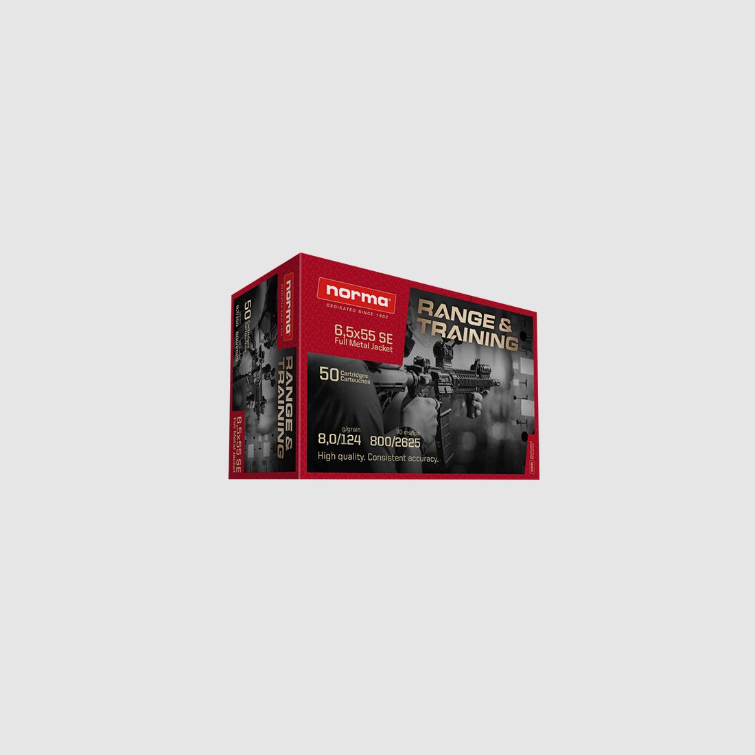 Norma Range & Training FMJ .30-06 Spr. 9.7g, image 1 sur 2