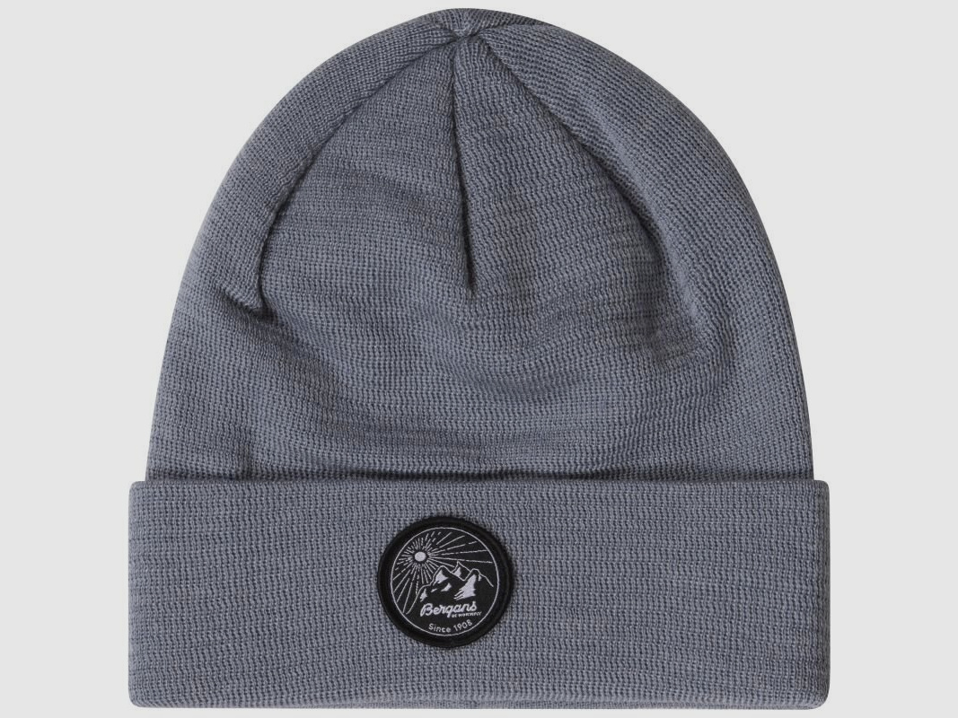 Bergans Beanie Fine Knit V2 Hellblau One Size