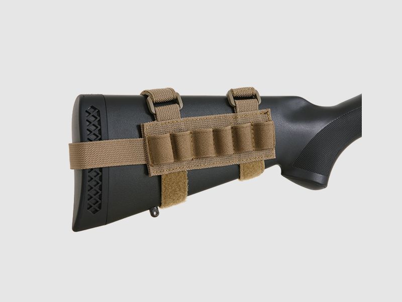 Shotgun Buttstock Shell Holder - Coyote [8FIELDS]