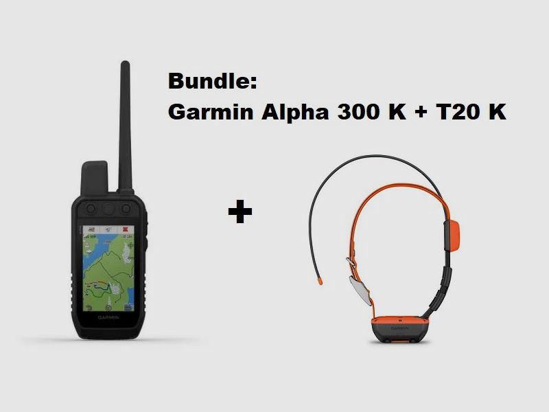 Garmin Alpha 300 K / T20 K GPS - Hundeortung SET!
