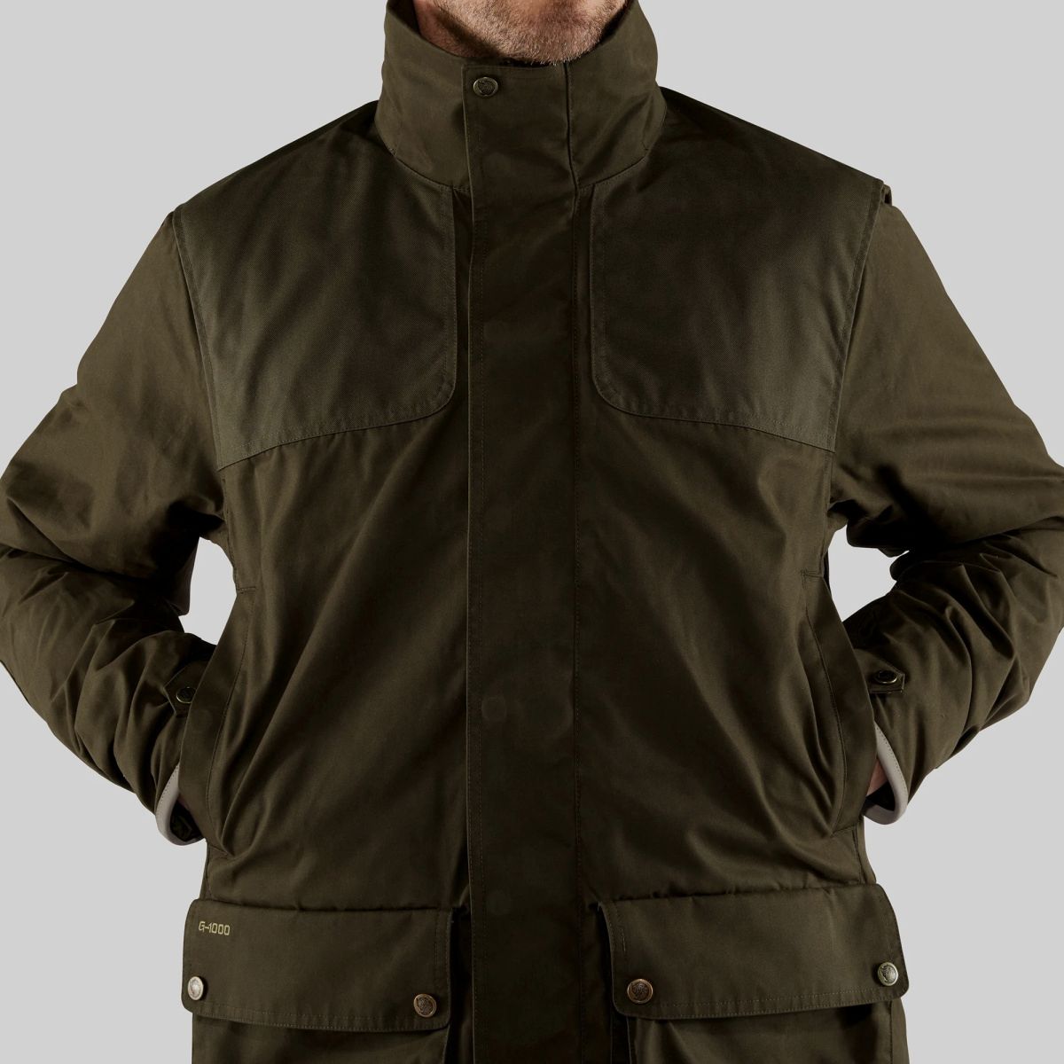 FJÄLLRÄVEN Sörmland Padded Jacket M Dark Olive