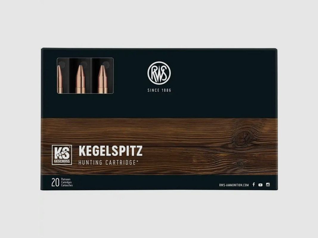 RWS 6,5x65 R KS 127gr. - 20 Stk