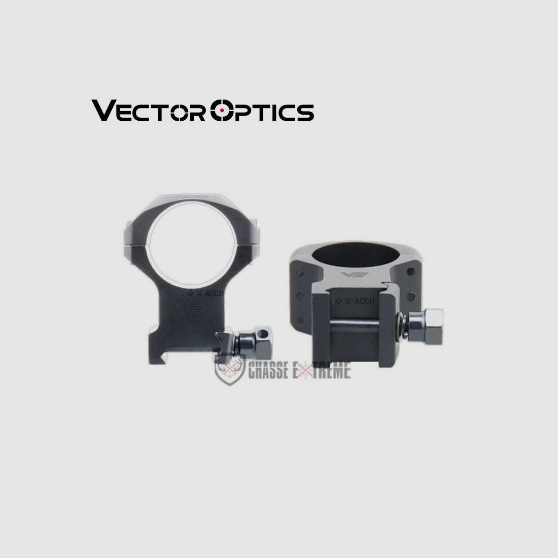 Collier VECTOR OPTICS X Accu Picatinny 30mm Hoch, Bild 2 von 3