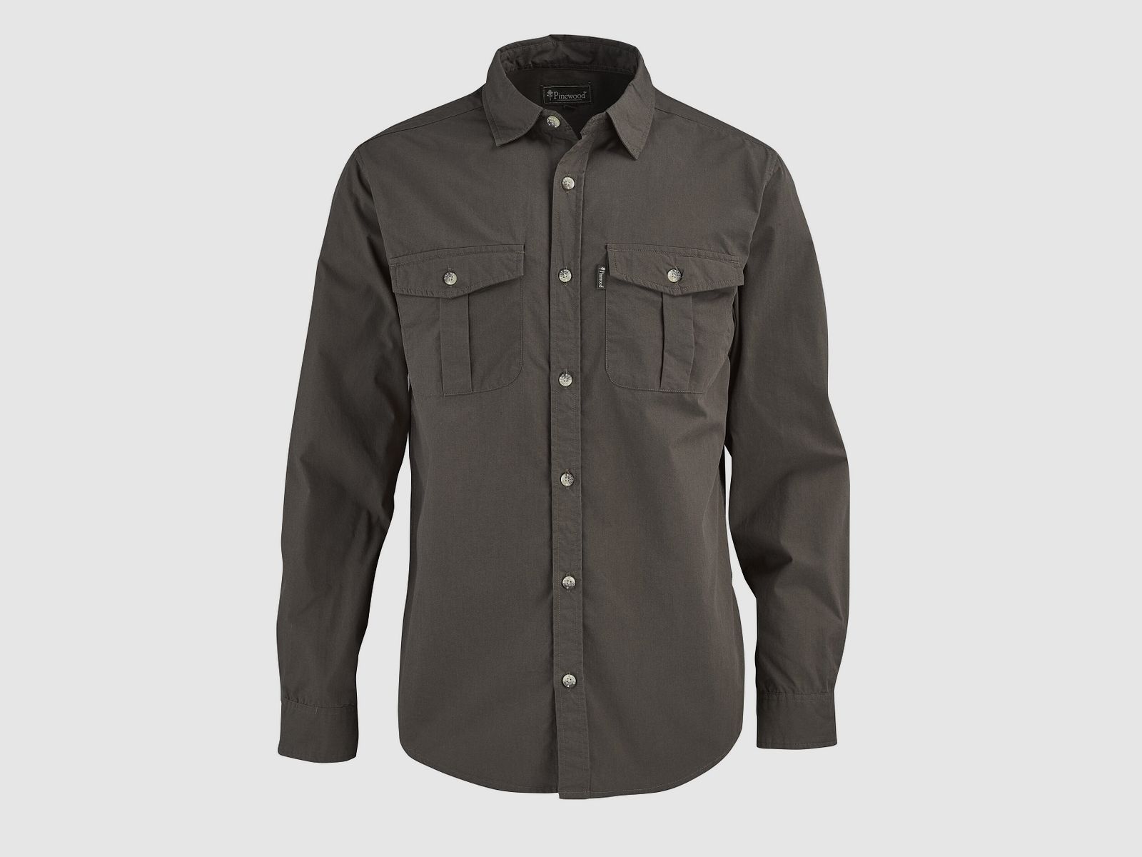 Pinewood Long Sleeve Shirt Safari