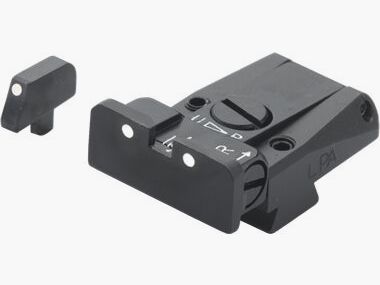 LPA-Visier LPA Sights Fiberglasvisier + Korn für Pistole Colt Goc´t 1911-A1