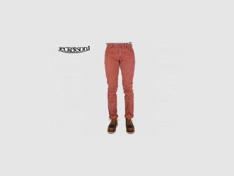 JECKERSON Jeans ziegelrot