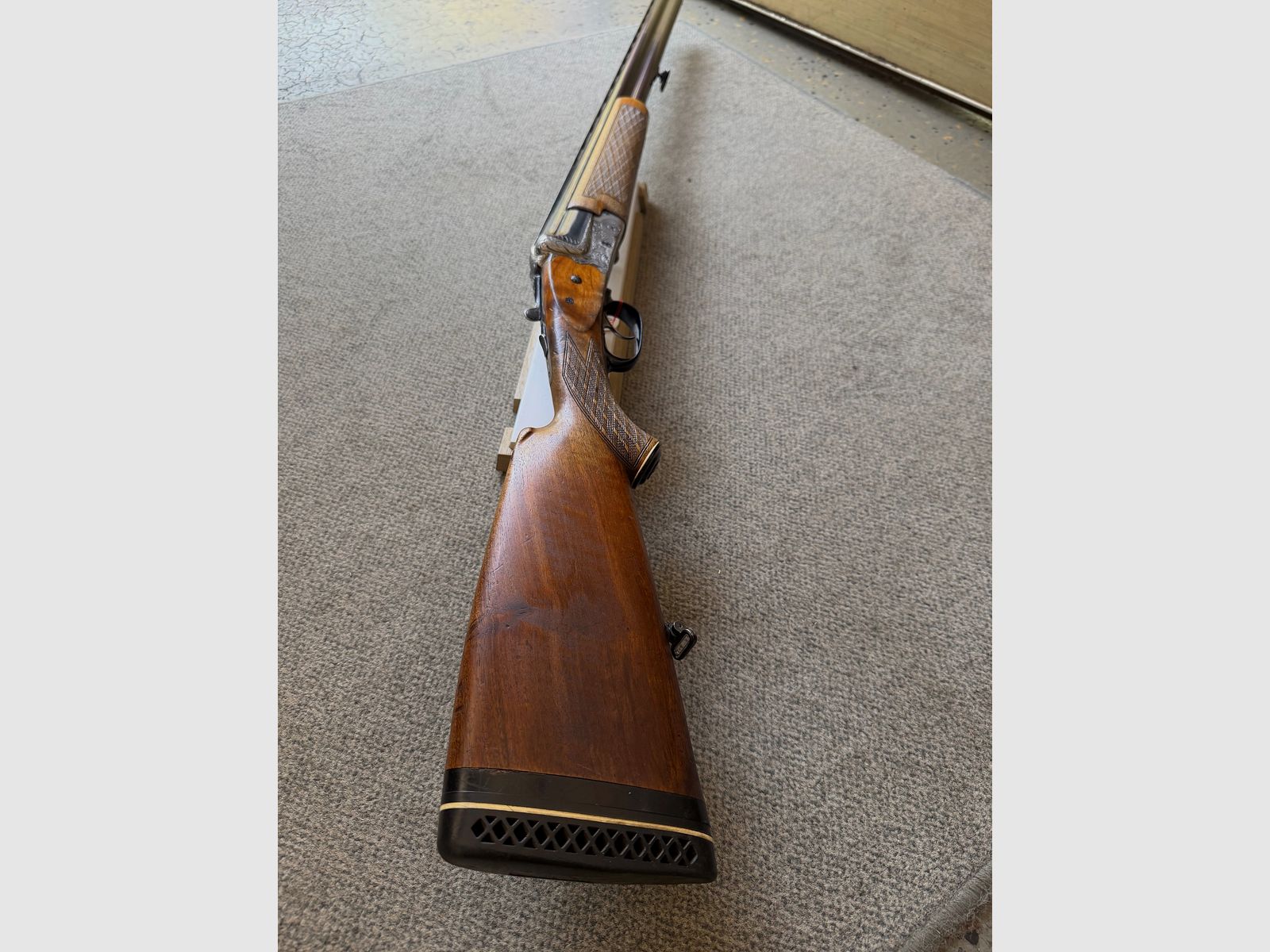 Heym double-barrel shotgun with ejector 16/70