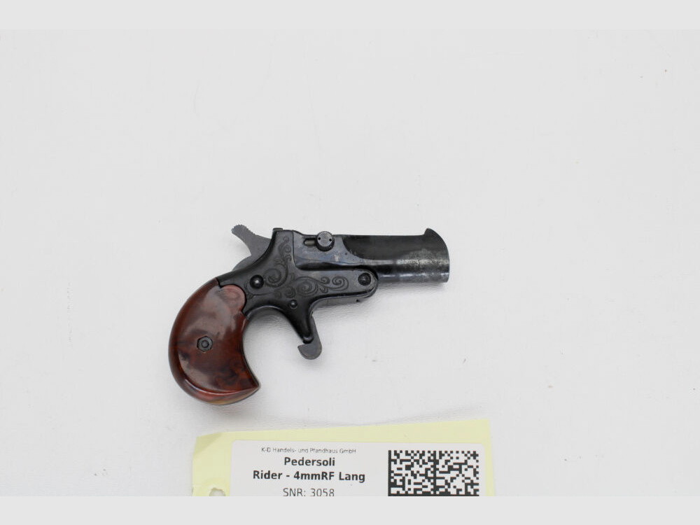 Pistola Derringer Pedersoli Rider Cal. 4mm RF lungo 4mmRF Lungo