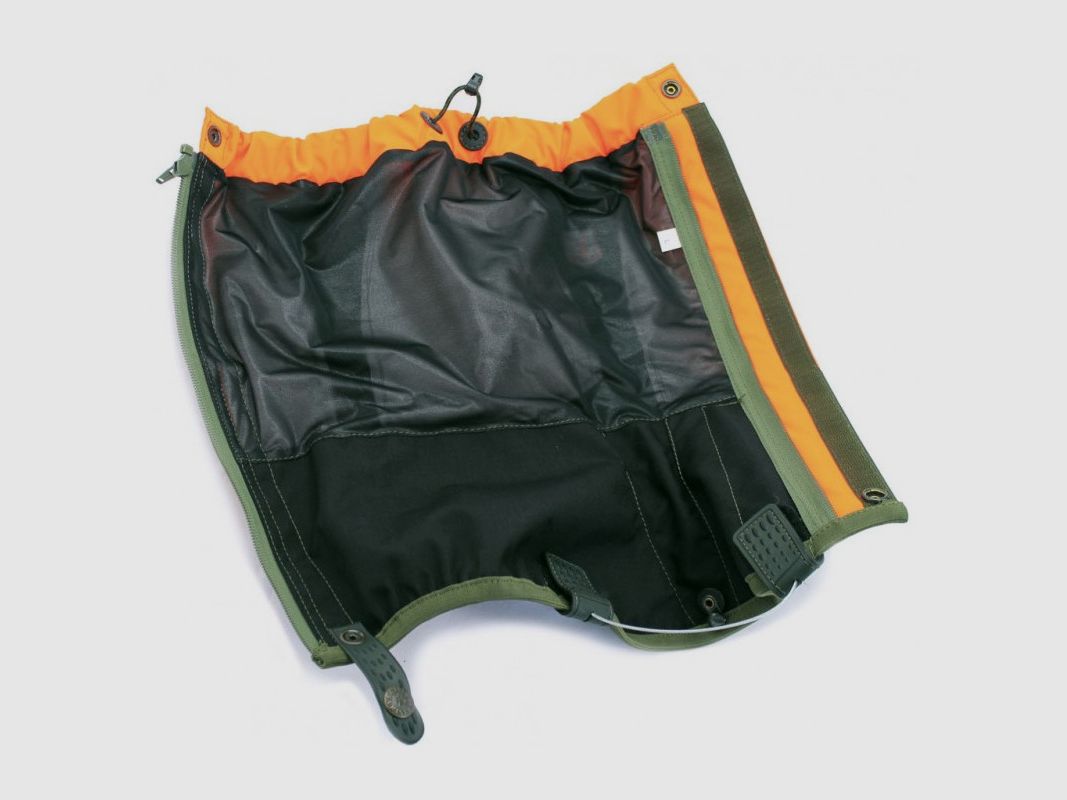 Gaiters Riserva groen en oranje hoge zichtbaarheid mod. R1689, afbeelding 3 van 6