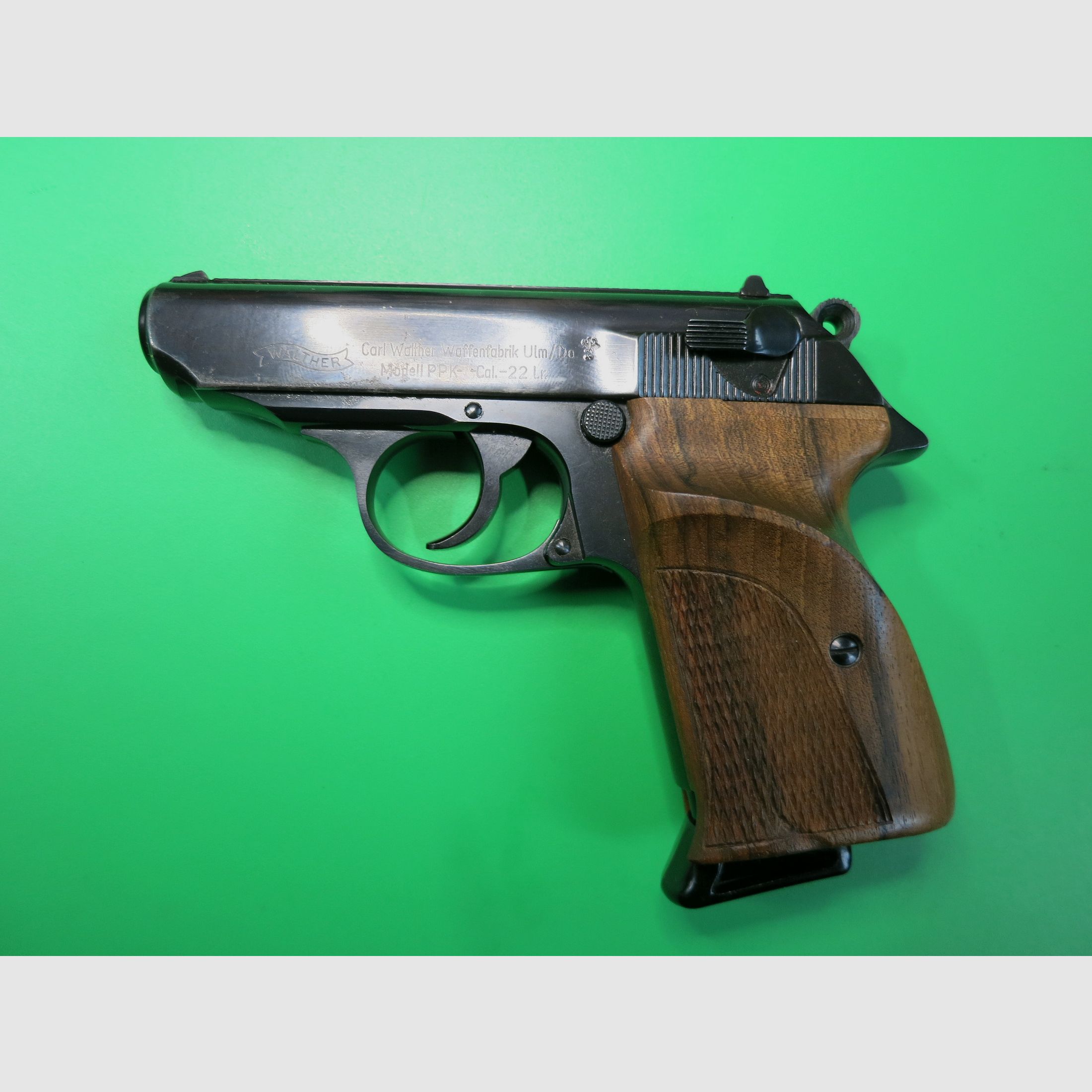 Halbautomatische Pistole, Walther PPK, Kal.  .22lr Übungspistole       #43-