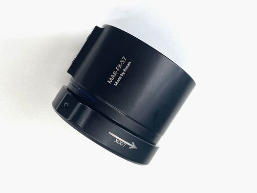 Adaptador modular Rusan MAR-FX-57 de 57 mm con atornillado triple