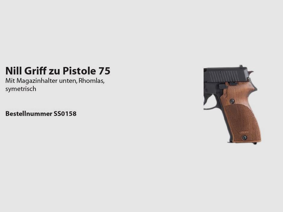 Wyss guancette Nill SIG P220 Pist75 Rhomlas