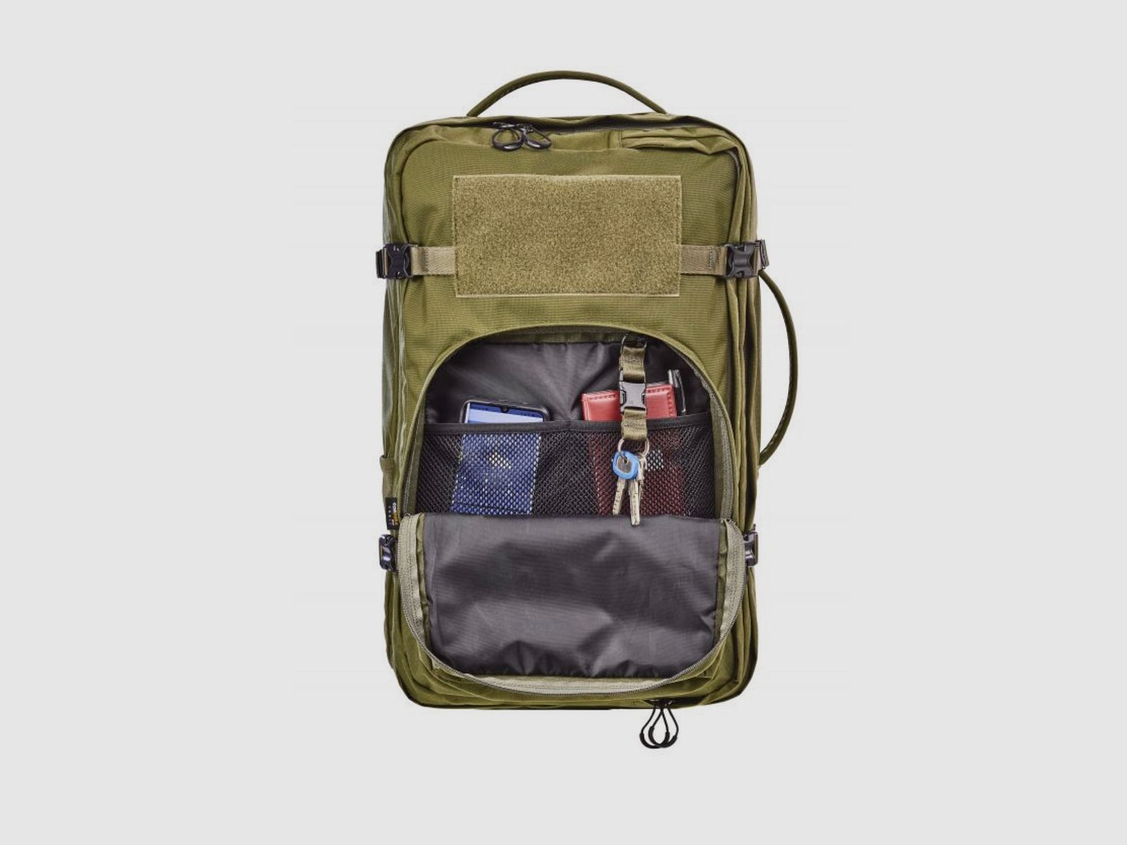 Bergara Travel Rucksack Dunkelgrün 54x32x25 30l