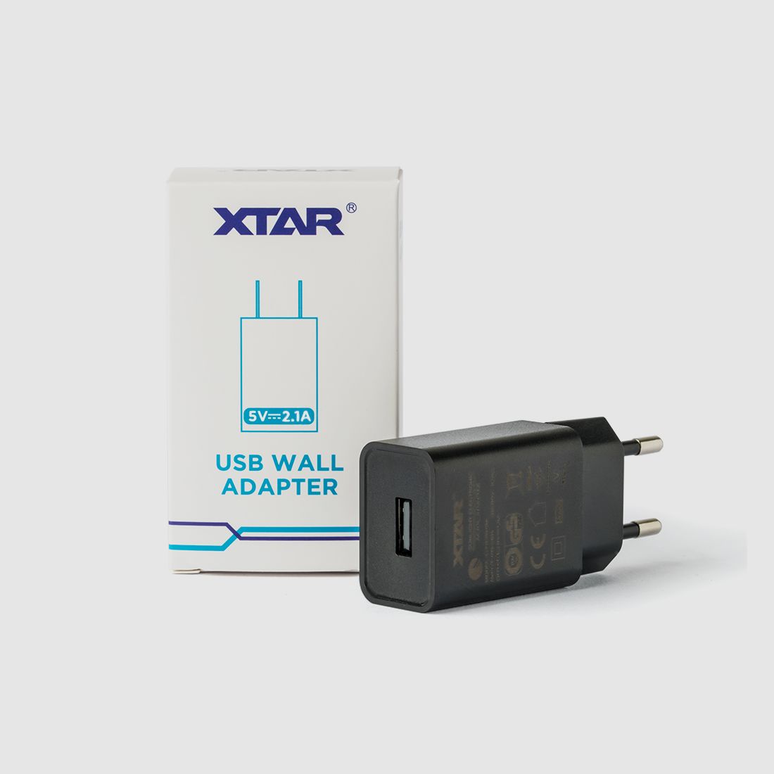 Xtar USB-adaptervoeding met wandstekker
