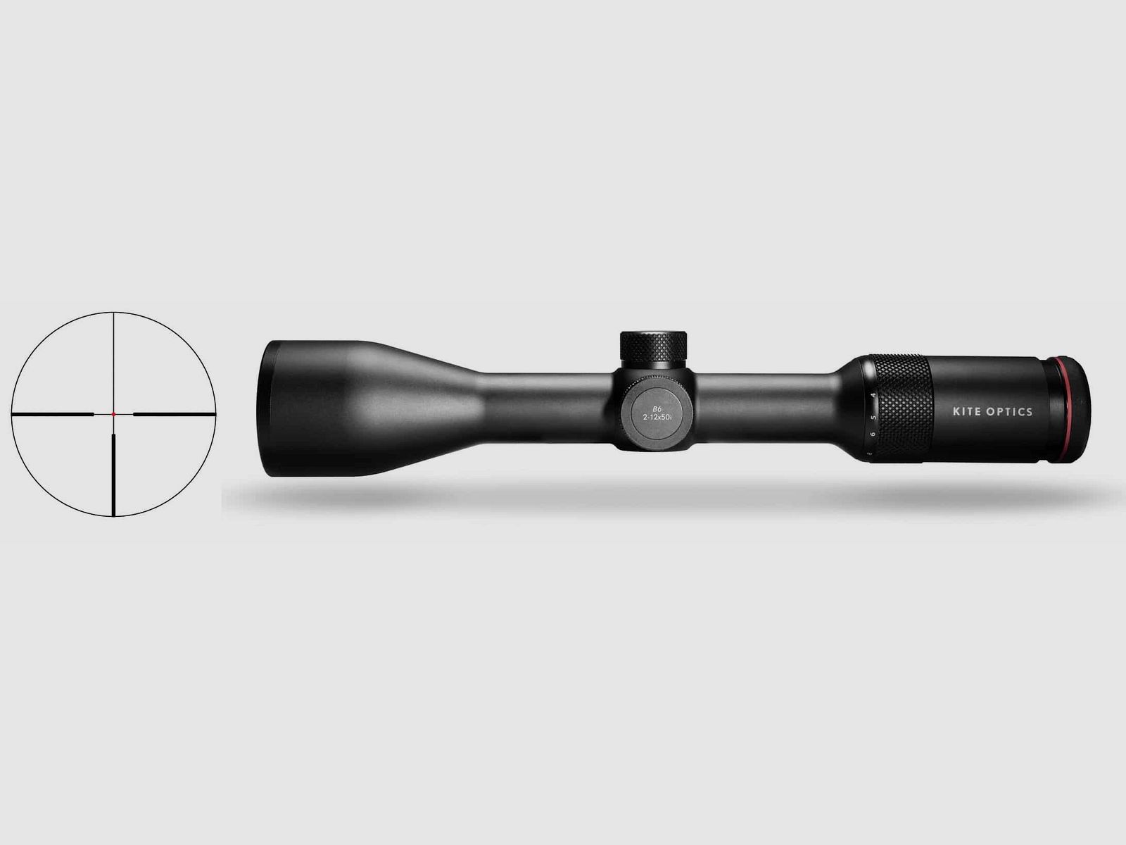 KITE OPTICS B6 2-12X50I Jachtkijker, afbeelding 2 van 3