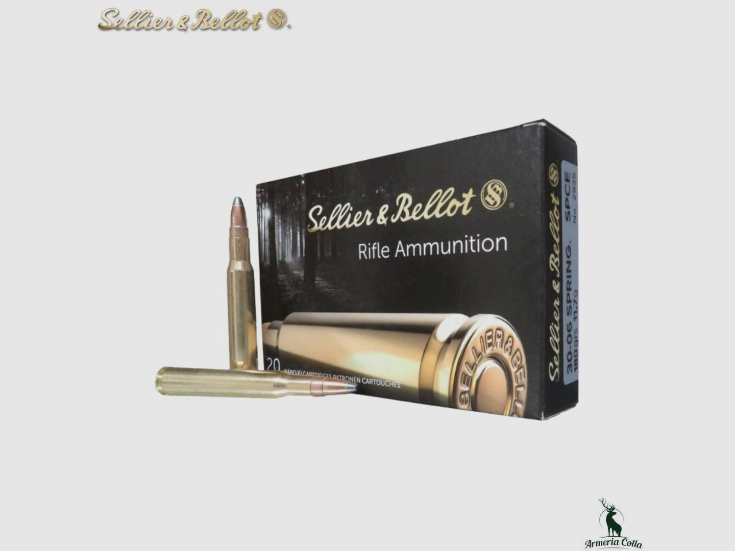 Sellier & Bellot Munizioni Spce cal. .30-06 Sprg. 180 gr. art. V331772