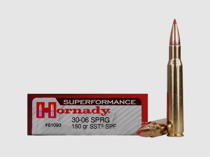 Hornady Superformance .30-06 Sprg. 150GR SST 20 Patronen