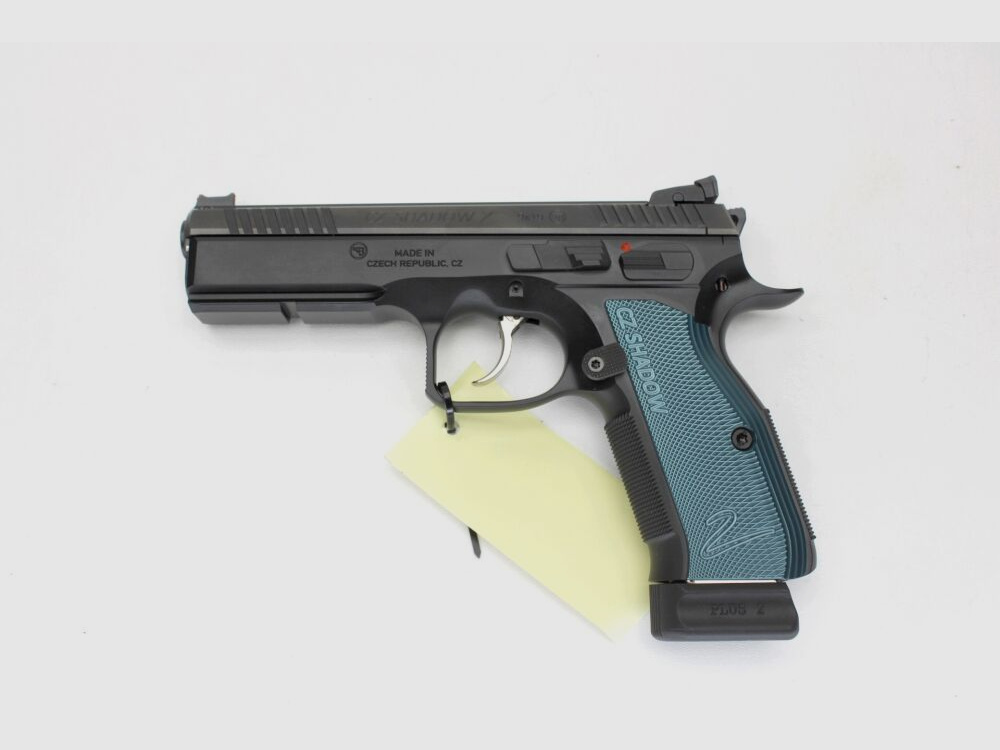 Pistole CZ Uhersky Brod 75 SP-01 Shadow II Blau Shadow 2 9mmLuger